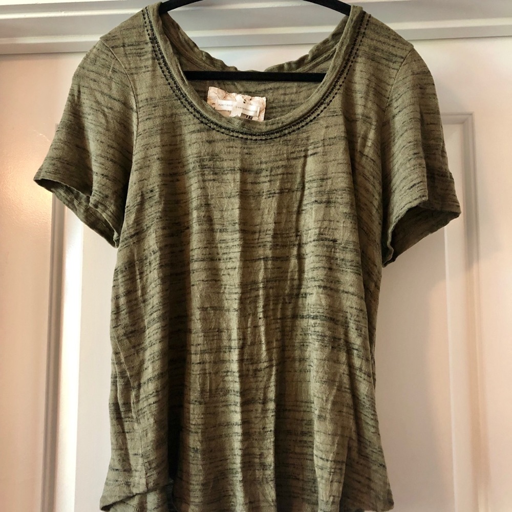 Anthropologie Pure + Good T-shirt - Size Large